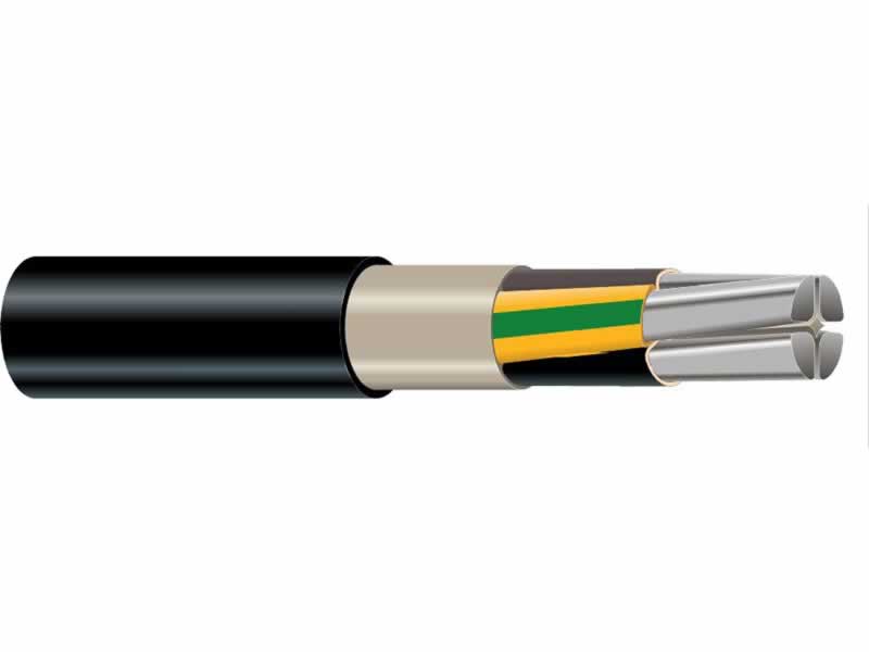 NA2XY,câbles électriques souterrains de veste de PVC d