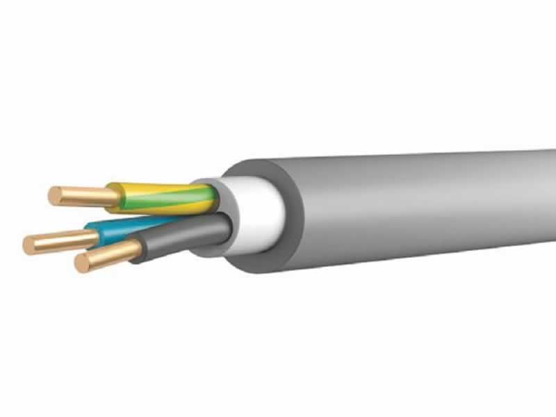 NYM,NYM-J,NYM-O,Câble d'alimentation de gaine de PVC d'isolation de PVC 300/500V